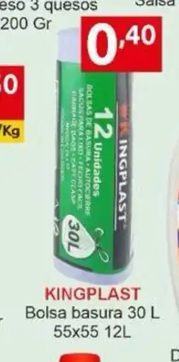 Supermercados Extremadura KINGPLAST Bolsa basura oferta