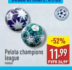 ALDI Pelota champions league oferta
