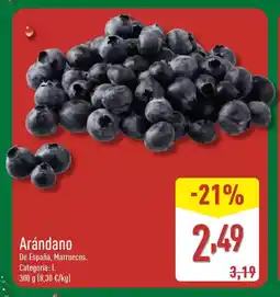 ALDI Arándano oferta