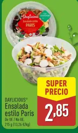 ALDI DAYLICIOUS Ensalada estilo París oferta