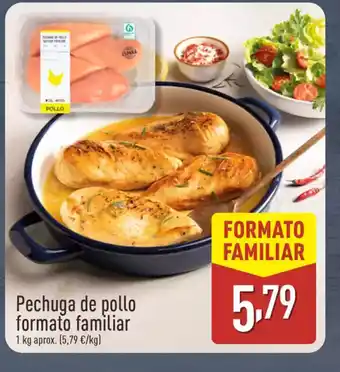 ALDI Pechuga de pollo formato familiar oferta