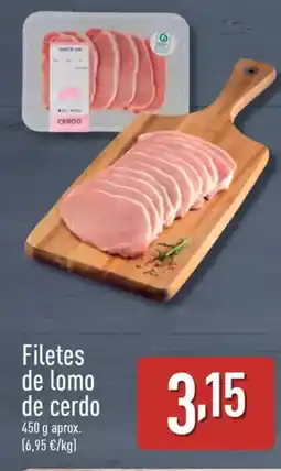ALDI Filetes de lomo de cerdo oferta