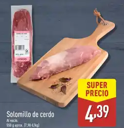 ALDI Solomillo de cerdo oferta