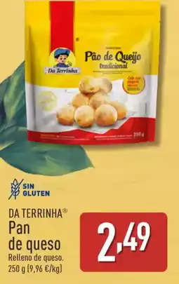 ALDI DA TERRINHA Pan de queso oferta