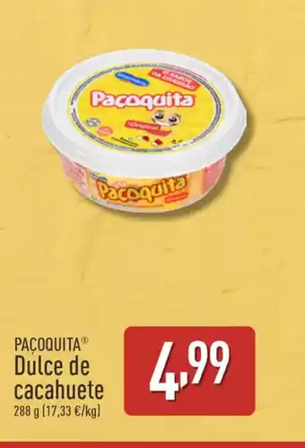 ALDI PACOQUITA Dulce de cacahuete oferta