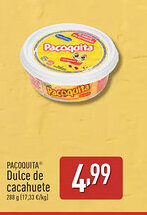 ALDI PACOQUITA Dulce de cacahuete oferta