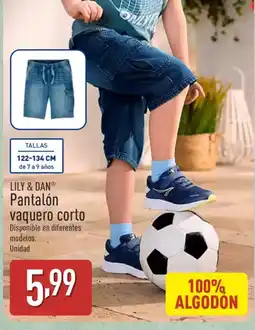 ALDI LILY & DAN Pantalón vaquero corto oferta