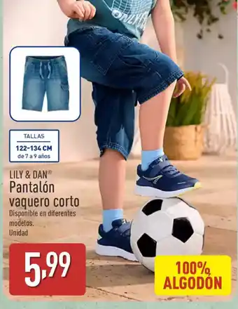 ALDI LILY & DAN Pantalón vaquero corto oferta