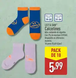 ALDI LILY & DAN Calcetines oferta