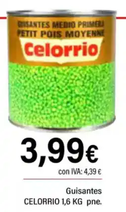 Cash Ifa CELORRIO Guisantes oferta