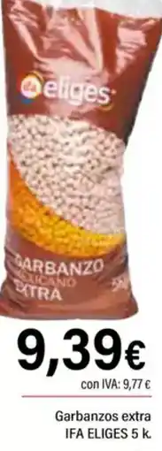 Cash Ifa IFA ELIGES Garbanzos extra oferta