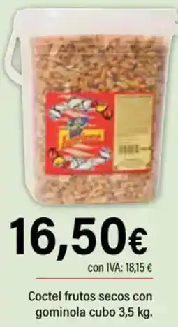 Cash Ifa Coctel frutos secos con gominola cubo oferta