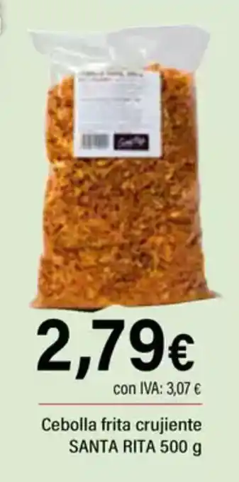 Cash Ifa SANTA RITA Cebolla frita crujiente oferta