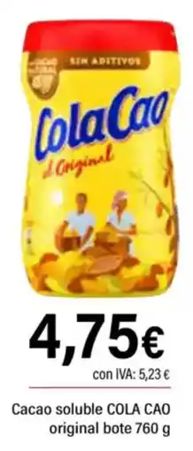 Cash Ifa COLA CAO Cacao soluble original bote oferta