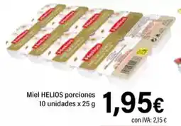 Cash Ifa HELIOS Miel porciones 10 unidades oferta