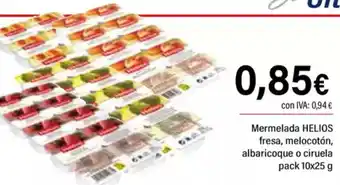Cash Ifa HELIOS Mermelada fresa, melocotón, albaricoque o ciruela oferta