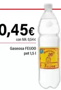 Cash Ifa FEIJOO Gaseosa oferta