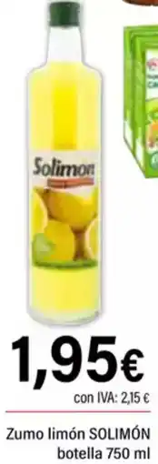 Cash Ifa SOLIMÓN Zumo limón oferta
