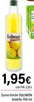 Cash Ifa SOLIMÓN Zumo limón oferta
