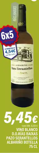 Cash Ifa Vino blanco d.o.rías baixas pazo serantellos albariño botella oferta