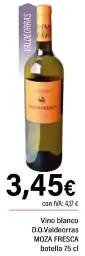 Cash Ifa MOZA FRESCA Vino blanco D.O.Valdeorras oferta