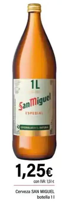 Cash Ifa SAN MIGUEL Cerveza oferta