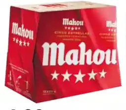 Cash Ifa MAHOU Cerveza 5 estrellas oferta