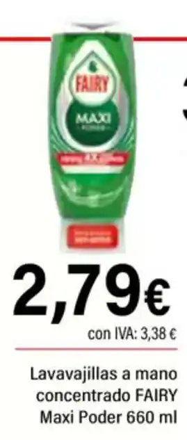 Cash Ifa FAIRY Lavavajillas a mano concentrado Maxi Poder oferta