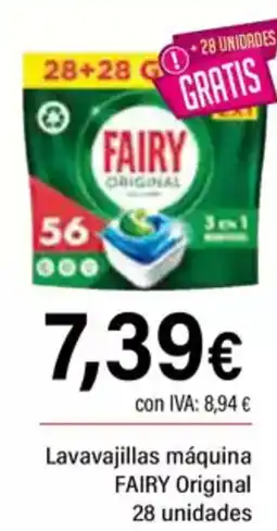 Cash Ifa FAIRY Lavavajillas máquina Original 28 unidades oferta