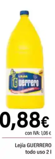 Cash Ifa GUERRERO Lejía todo uso oferta