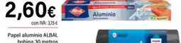 Cash Ifa ALBAL Papel aluminio bobina 30 metros oferta
