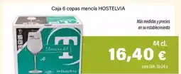Cash Ifa HOSTELVIA Caja 6 copas mencía oferta