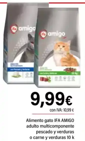 Cash Ifa IFA AMIGO Alimento gato adulto multicomponente oferta