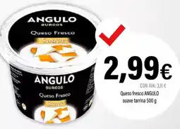 Cash Ifa ANGULO Queso fresco suave tarrina oferta