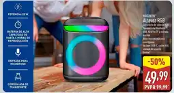 ALDI Maginon - altavoz rgb oferta