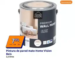 Action Pintura de pared mate home vision beis oferta