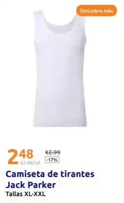 Action Jack parker - camiseta de tirantes oferta