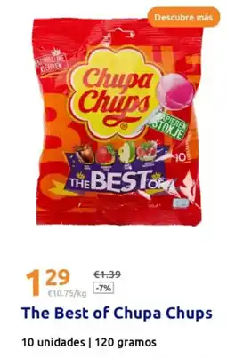 Action Chupa chups - the best of oferta