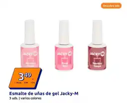 Action Esmalte de unas de gel jacky-m oferta