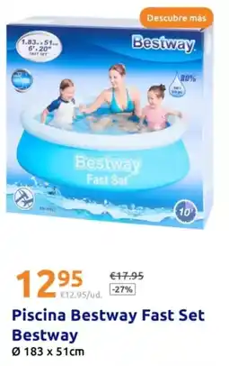 Action Bestway - piscina fast set oferta