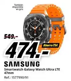 MediaMarkt Samsung - smartwatch galaxy watch ultra lte 47mm oferta