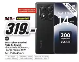MediaMarkt Xiaomi - redmi note 14 pro 5g oferta