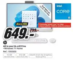 MediaMarkt Intel - all in one 24-cp011ns oferta