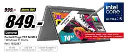 MediaMarkt Lenovo - portatil yoga yg7 14thml 9 oferta