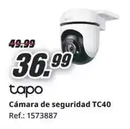MediaMarkt Tapo - cámara de seguridad tc40 oferta