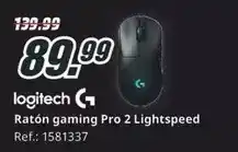 MediaMarkt Logitech - ratón gaming pro 2 lightspeed oferta