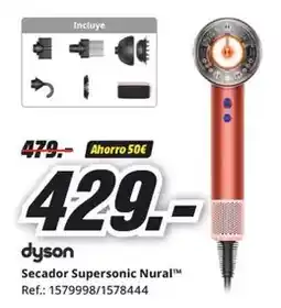 MediaMarkt Dyson - secador supersonic nural oferta