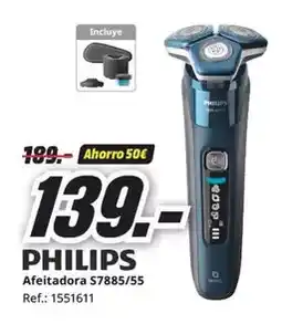 MediaMarkt Philips - afeitadora s7885/55 oferta