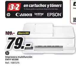 MediaMarkt Hp - impresora multifunción envy 6530e oferta