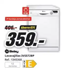 MediaMarkt Balay - lavavajillas 3vs572bp oferta